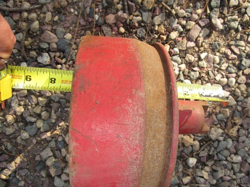 IH FARMALL TRACTOR IMPLEMENT CAST IRON PULLEY 621368R1 - Picture 8 of 8