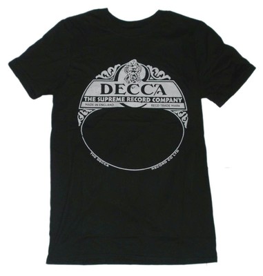 [Japan Used Record] Decca Records T-Shirt - S London Emi Rolling Stones Moody Bl