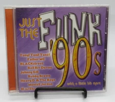 JUST THE FUNK - 90'S MUSIC CD, 9 GREAT V/A TRACKS, BELL  BIV DEVOE HEAVY D +