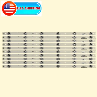 New 10PCS LED strips For SHARP LC-55N6000U SVH550AF2_6LED_REV01 HD550DU-B51