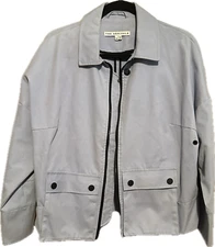 The Arrivals NYC - Women's Ponti Jacket - Blue - XL