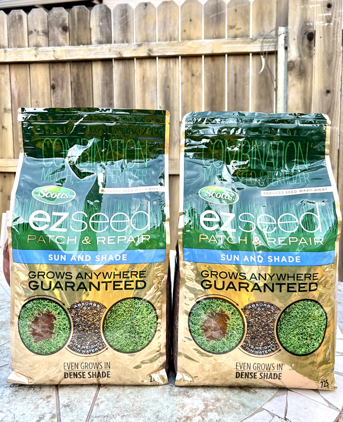 Scotts EZ Seed Patch & Repair Sun and Shade 20 lb Total eBay