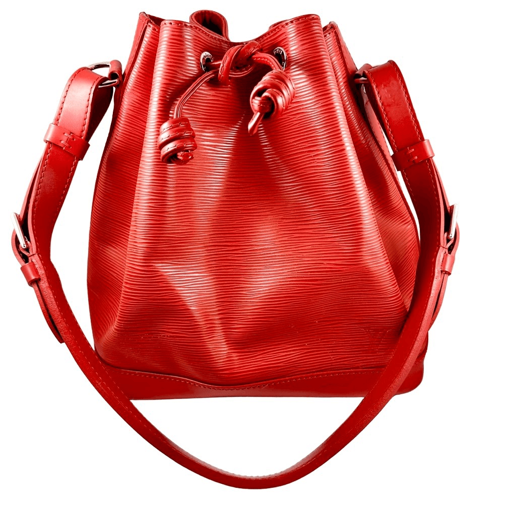 Vintage Louis Vuitton Crossbody or Shoulder Bucket Bag Petit