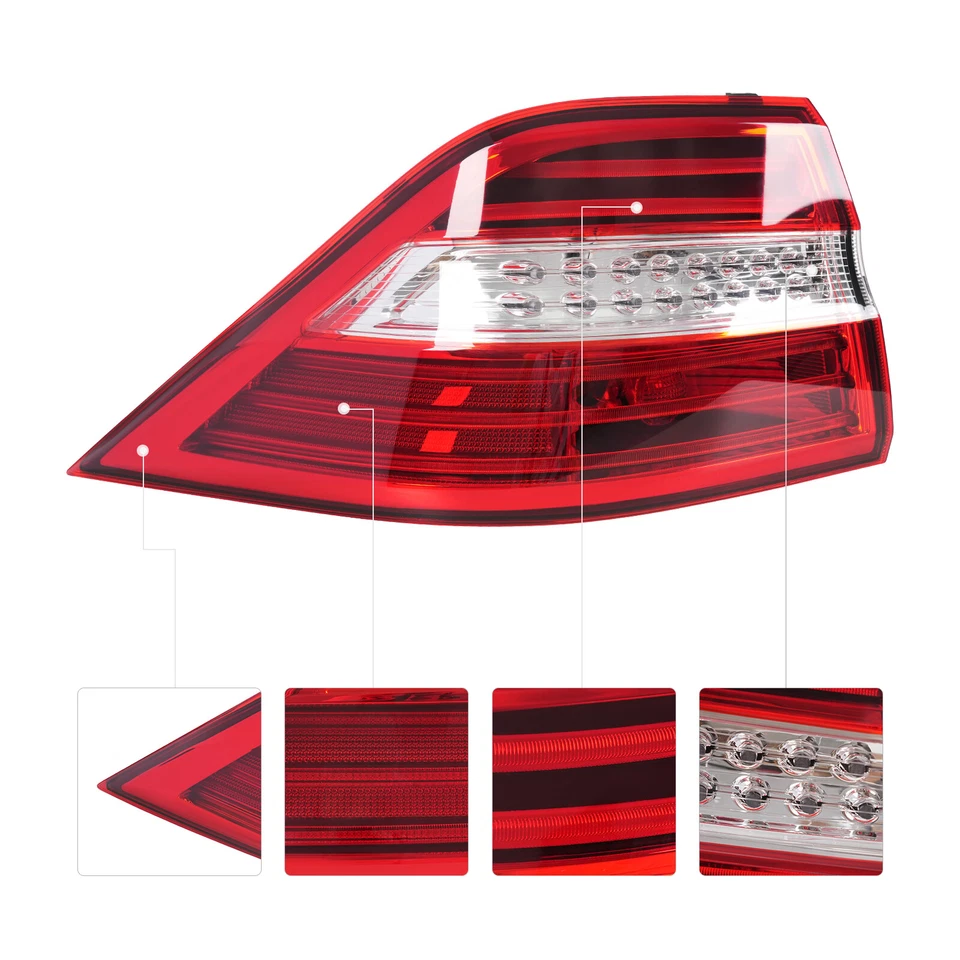 Fit For Benz W166 Ml350 Ml550 2012-2015 Left Outer Side Led Tail Light — 第 3/4 张图片