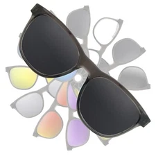 POLARIZED Black Replacement Lenses for Oakley Stringer ~ Stealth OO9315