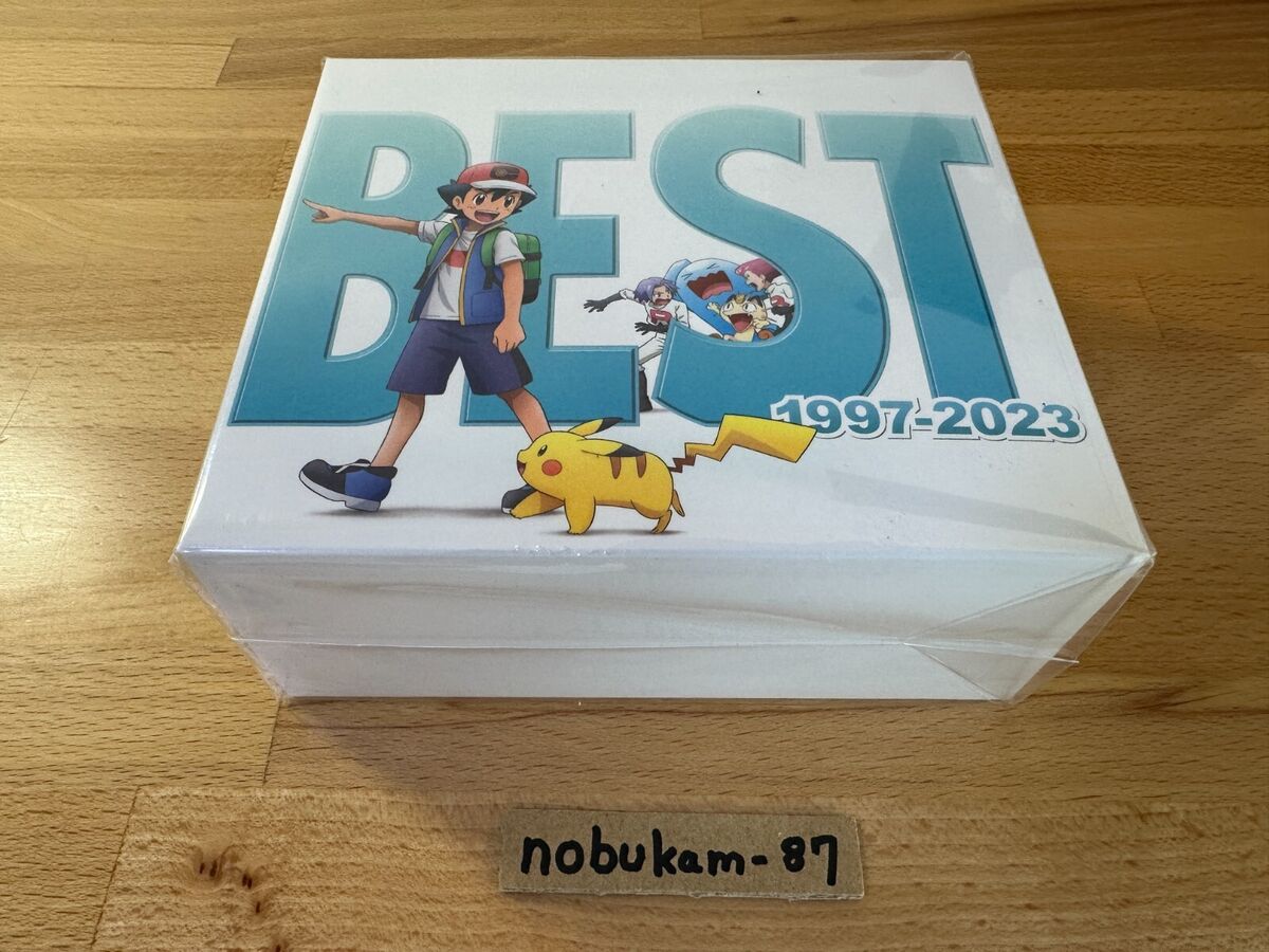 Pokemon TV Anime Theme Song BEST 2019-2022 CD Limited Edition A Blu-ray