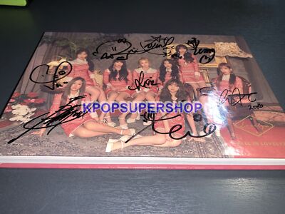 Lovelyz 3rd Mini Album Fall in LOVELYZ Autographed Signed CD