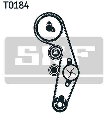 SKF VKMC 01250-1 WASSERPUMPE + ZAHNRIEMENSATZ FÜR AUDI FORD SEAT SKODA VW - Bild 2 von 2