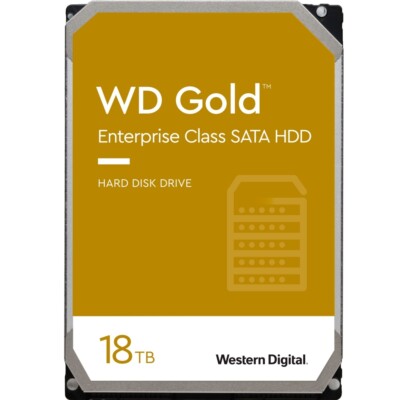 Western Digital WD Gold Enterprise Class 18 TB HDD Interne Festplatte SATA/600