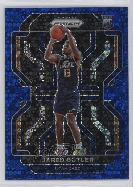 2021-22 Panini Prizm Fast Break Blue 84/150 Jared Butler #290 Rookie RC 3h1