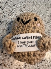 Positive Potato Crochet Emotional Support
