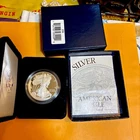 2003 W American Eagle One Ounce Silver Proof Coin w/ Original Box & COA