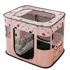 Portable Pet Cat Playpen,Cat Cages Indoor Collapsible Dog Crates Tent Kennel ...