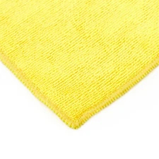 The Rag Company 51616-TERRY-YEL 16x16 All-Purpose Microfiber Towel Yellow QTY 1