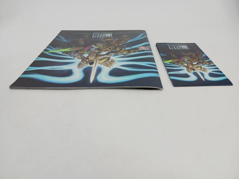 Blizzard Blizzcon Anaheim 2008 Convention Program Guide Book & Map Poster GOOD - Image 4 of 4