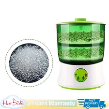 2 Layer Multifunctional Bean Sprout Maker Automatic Seed Sprouter Machine 110V