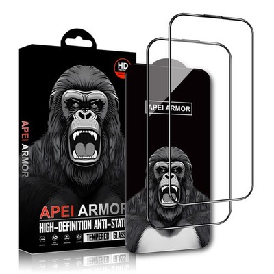 Apai Armor Schutzglas 2er-Pack für iPhone 14 Pro Max   9H, japanisches Glas, 0.3