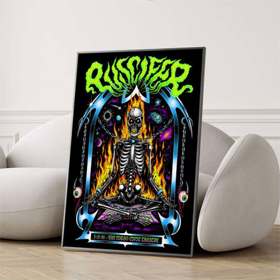 Puscifer San Diego 2026 Gig Poster At San Diego Civic Theatre On May 13 2026