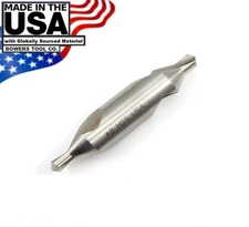Norseman #8 Combined Center Drill Pilot Countersink 3/4" x 5/16 x 5/16 USA Made