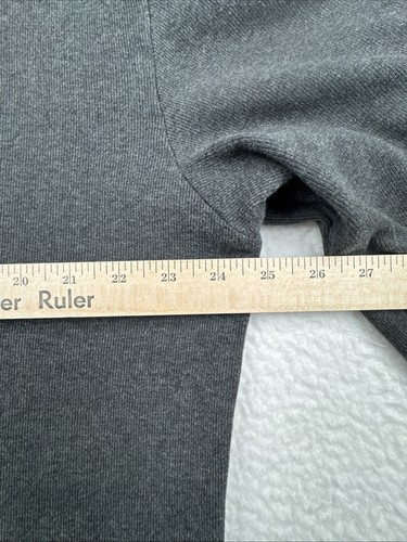 Polo Ralph Lauren Men’s 1/4 Zip Pullover Sweater Size XL Gray Estate Rib Cotton - Picture 4 of 12