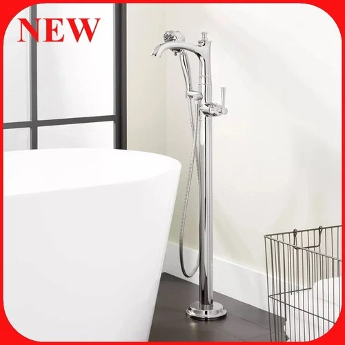 Signature Hardware Beasley Single Handle Lever Floor Mount Filler             R3 - Picture 2 of 2