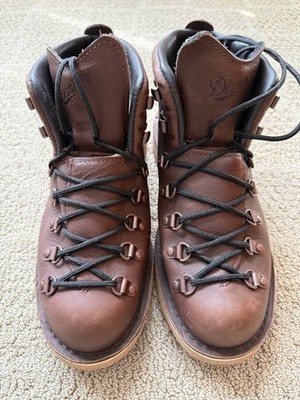 Danner Mountain Light Elkins Brown Leather Hiking Boots  display picture 1