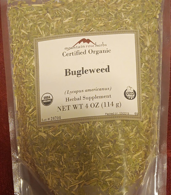 Mountain Rose Herbs USDA Organic Bugleweed Leaves Lycopus americanus 4 oz