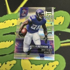 2025 Panini Certified #Sc-21 Adrian Peterson Star Case
