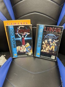 Lunar Eternal Blue & The Silver Star CIB w/ Reg Card (Sega CD) w/ Strategy Guide