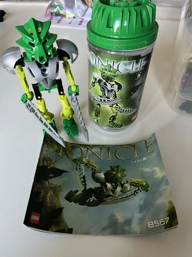 LEGO BIONICLE: Toa Nuva - Lewa Nuva (8567) Complete With Manual And Canister