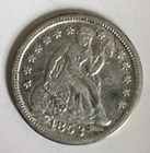 1853 P Seated Liberty Dime with   Arrows  Details:: You Grade It. Free Shipping