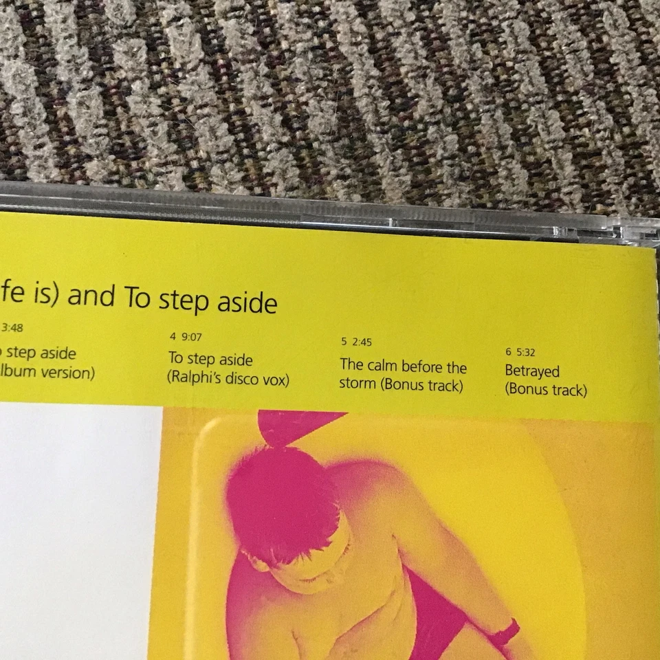 PET SHOP BOYS SE A VIDA E (THAT’S THE WAY LIFE IS)/TO STEP ASIDE OOP MAXI SINGLE Foto 4 de 4