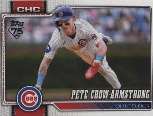2026 Topps Heavy Lumber Insert Pete Crow-Armstrong Chicago Cubs 