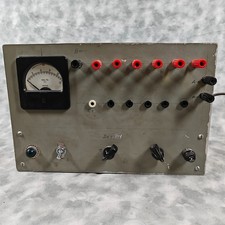 Vintage Custom Bench Power Supply 0-15VDC 5A Technipower Module Metered Tester