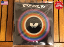 Butterfly Tenergy 05 Table Tennis Rubber 2.1 mm Black Professional Table Tenn