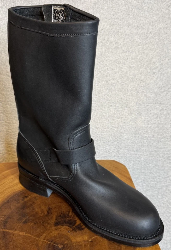 Antiga Bota Chippewa Indian 7" Engineer 27965L Feminina Tamanho 9M Bota Esquerda Uma Bota - Imagem 2 de 4