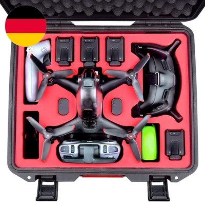 Fpvtosky Professionelle Koffer Für DJI FPV, Wasserdichte Harte Tragetasche Für D