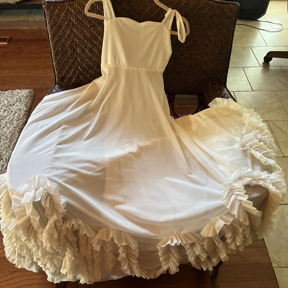 Dollcake White Frock Size 14 - Image 2 of 4