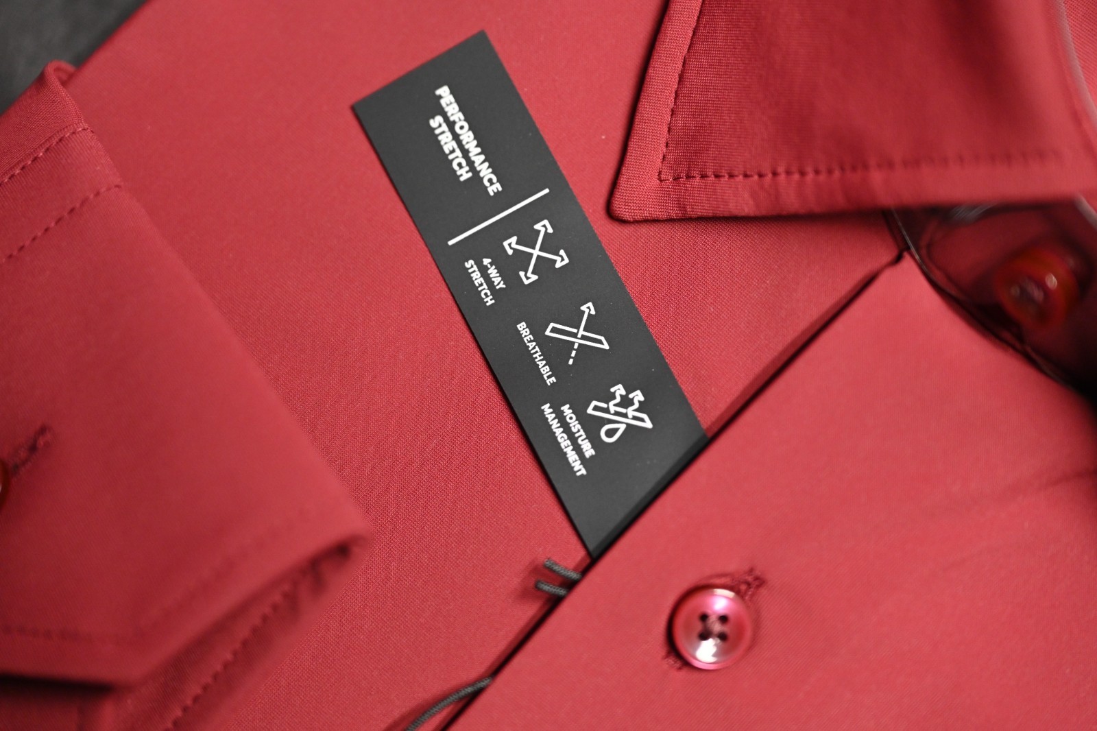 Hugo Boss Men's Joe Kent Travel Reg Fit Performance Stretch Dress Shirt 42 16.5 thumbnail 4