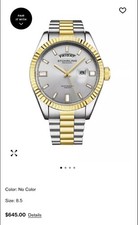 New St hrling Original Two-Tone Quartz Wristwatch Day/Date