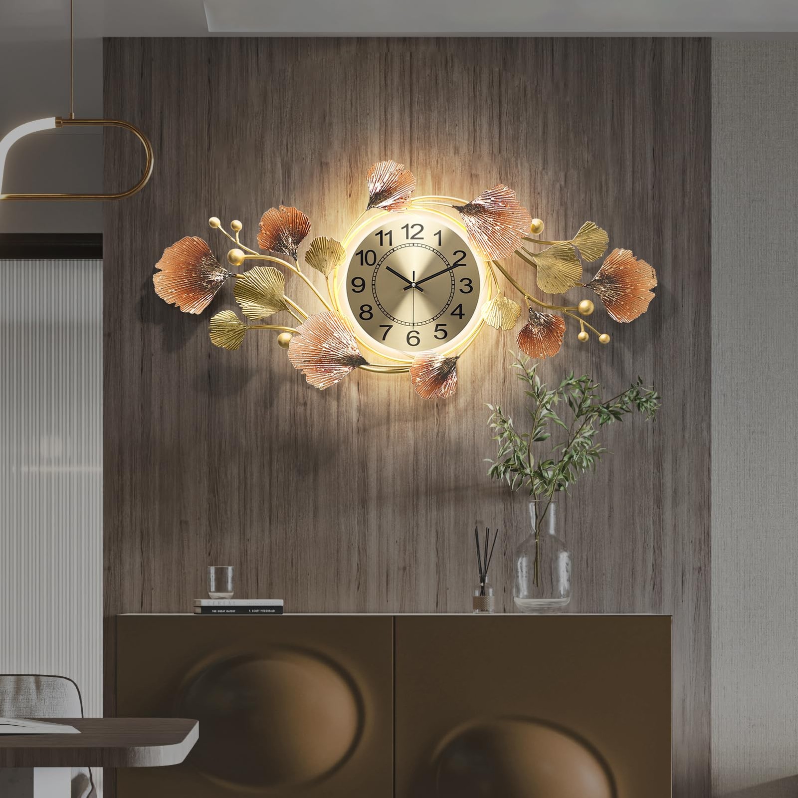 For Living Room Decor With Silent Quartz Movement And 3d Gi...