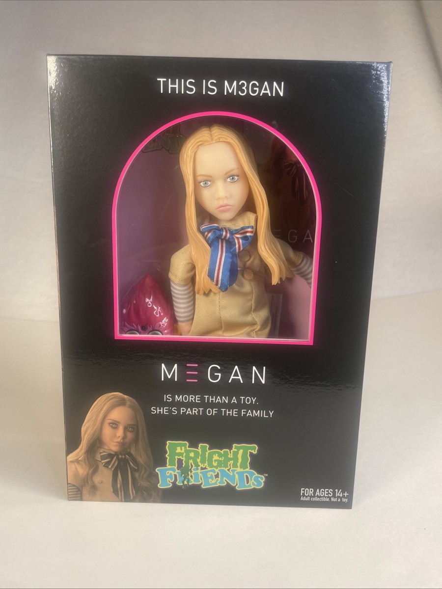 M3GAN Doll MEGAN Plush Box Set Culture Fly FRIGHT FRIENDS Horror