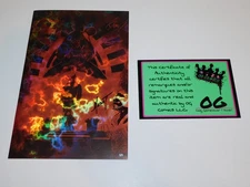 Do You Pooh #1 STAR WARS SITH RED MAGMA FOIL 1/1 - MARAT SIGNED + REMARK COA NM