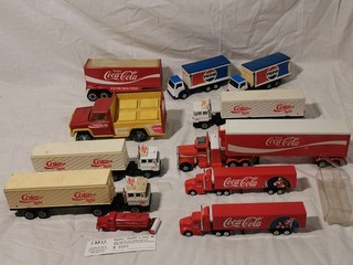 COCA COLA MODELLAUTOS DELIVERY VEHICLES ZB MATCHBOX BUDDY L IMU