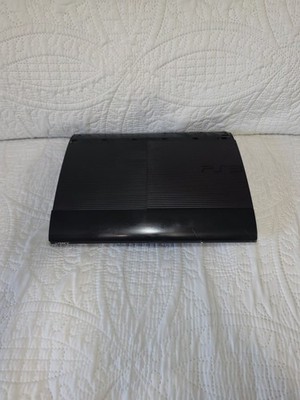 Sony PlayStation 3 500GB Super Slim Black PS3 Video Game*Console Only*CECH-4001C