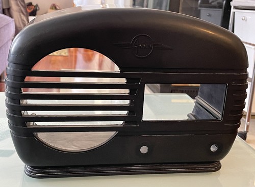 Rare Vintage 1930s ARVIN Art Deco Walnut Bakelite Tube Radio Model 58 -Case Only - Picture 3 of 20