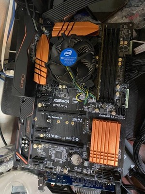 ASRock H170 Pro Motherboard with Xeon E3-1270V6 CPU Combo Socket Tested