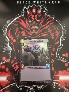 Star Wars Unlimited TotR Foil Card TWI230 Super Battle Droid