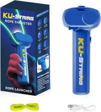 Lasso String Shooter Loop Toy Handheld Zip Rope Launcher Propeller Toy US