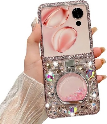 Motorala Razr 2026/2025/2024 Case Bling Glitter Diamond Design, Cute Girly Cover